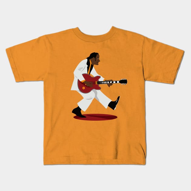 Chuck Berry duck walk Kids T-Shirt by VinagreShop